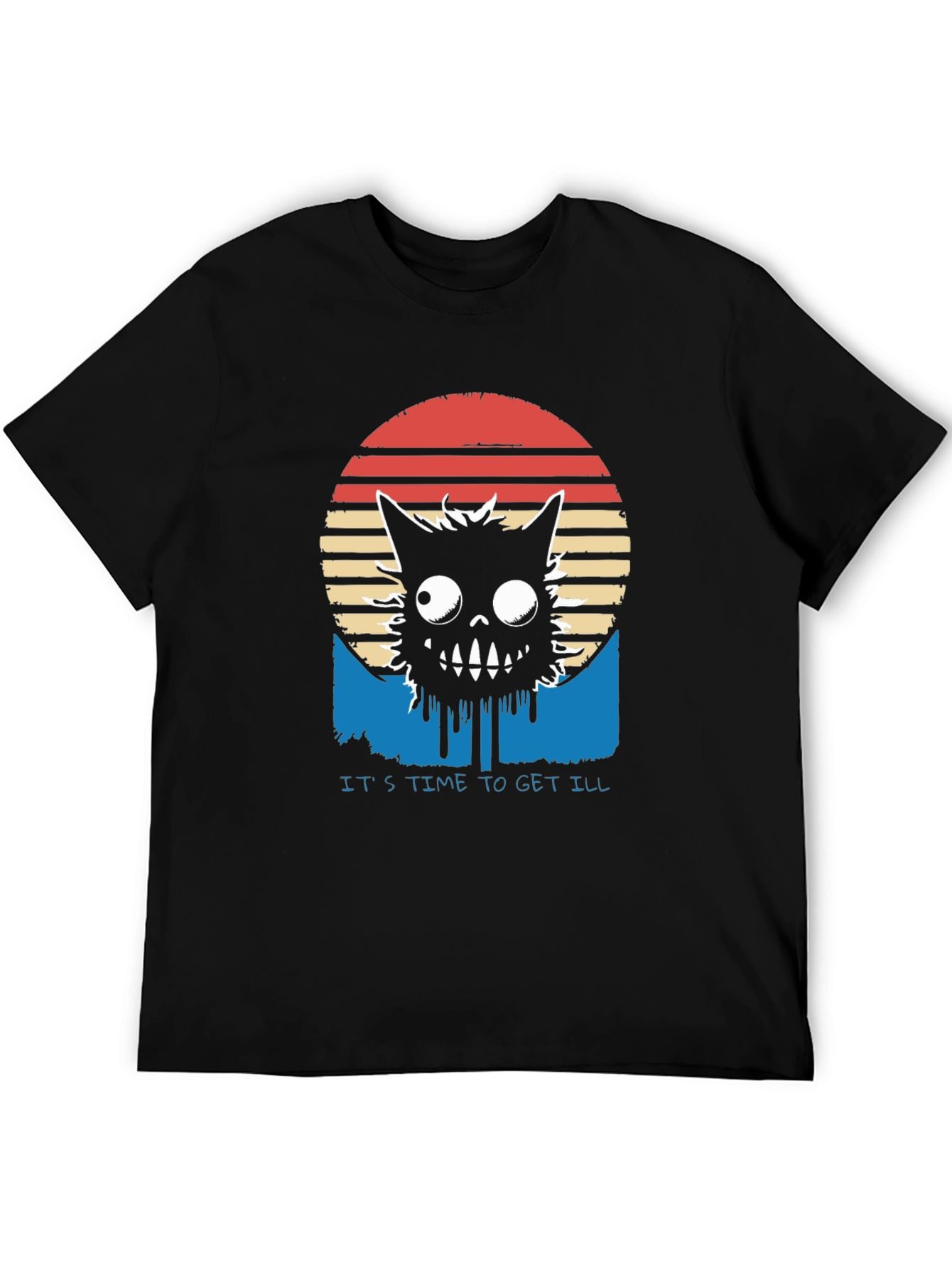 Retro Monster Graphic T-Shirt
