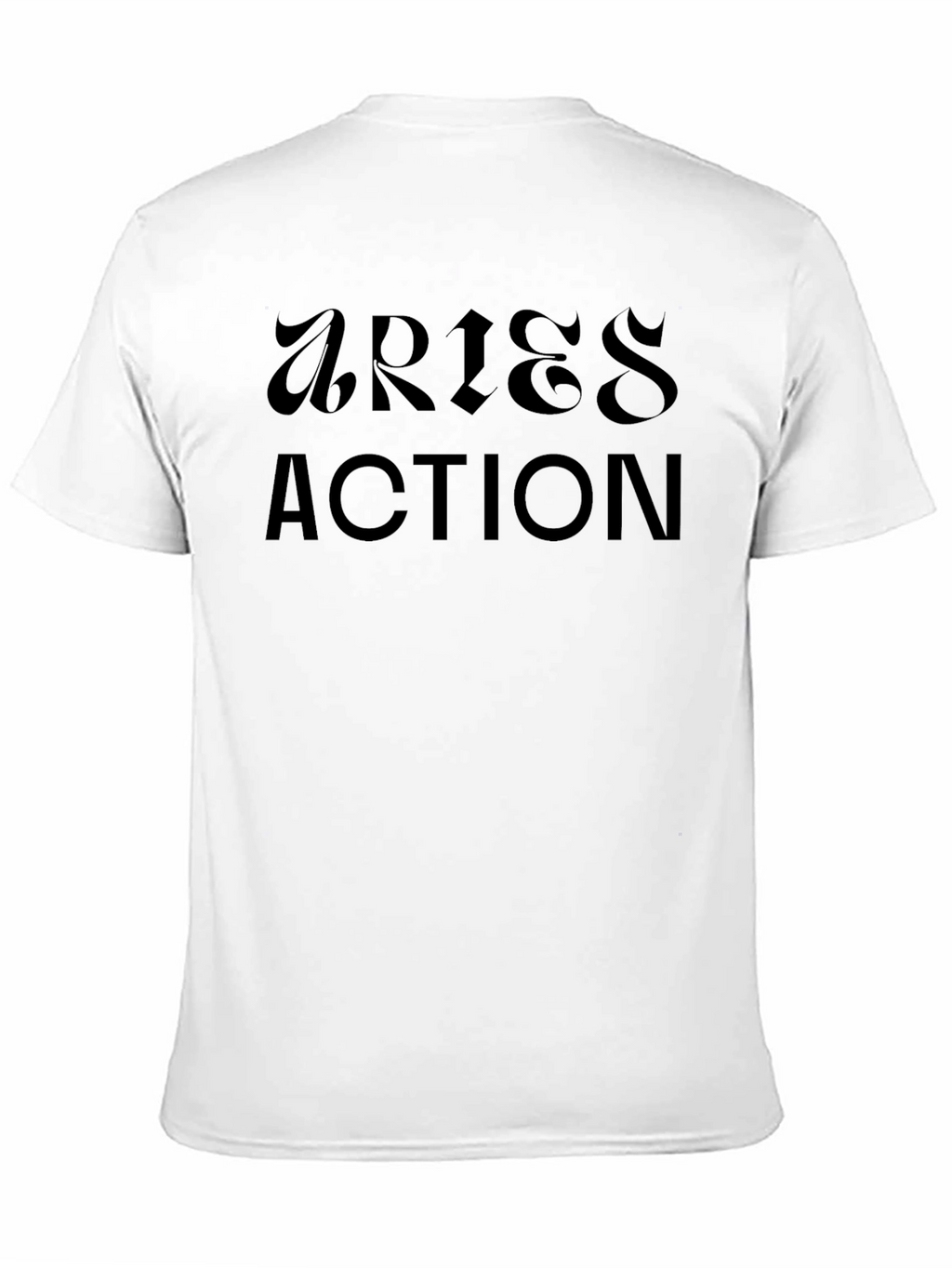 Aries Action Black T-Shirt