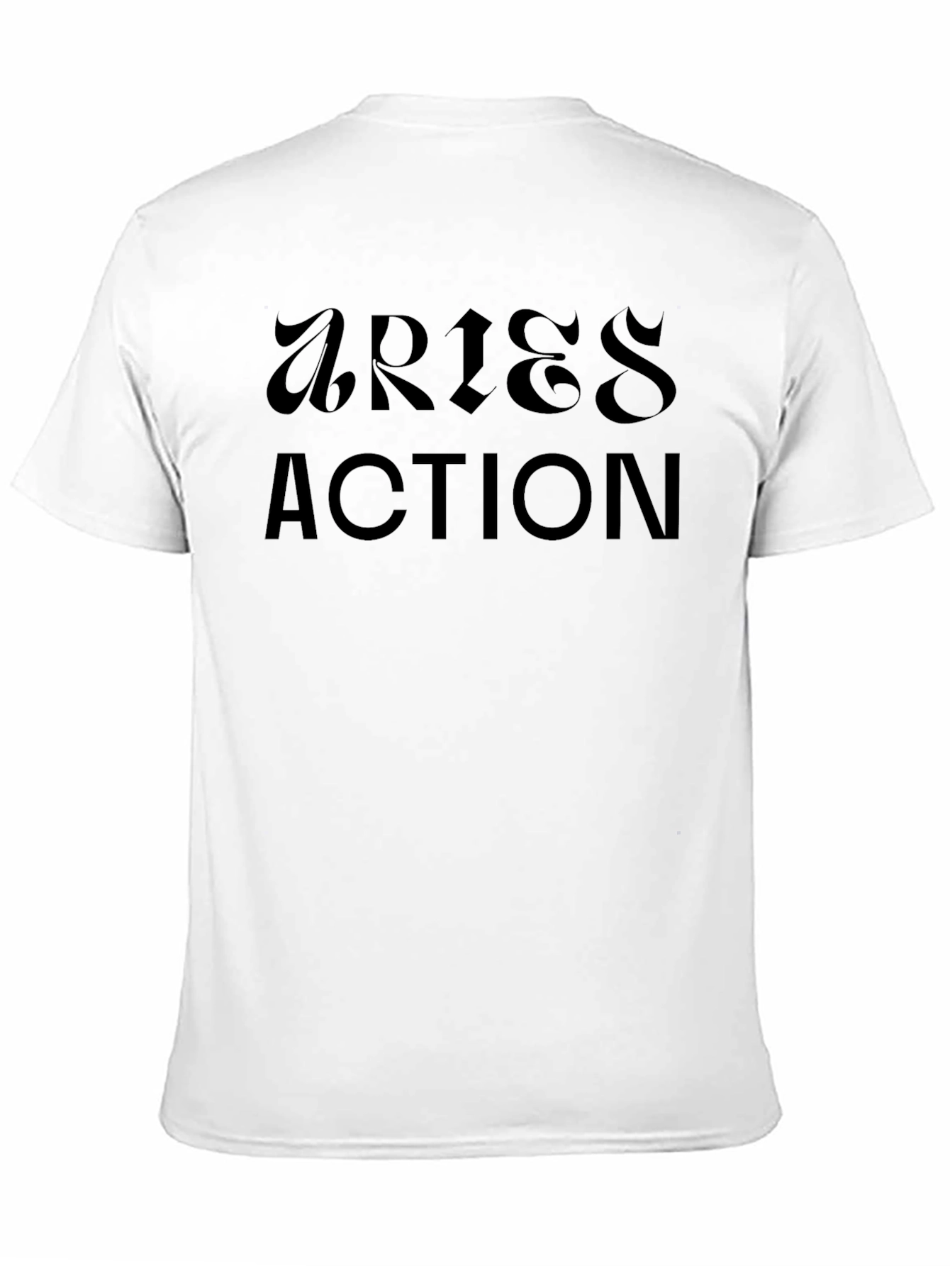 Aries Action Black T-Shirt