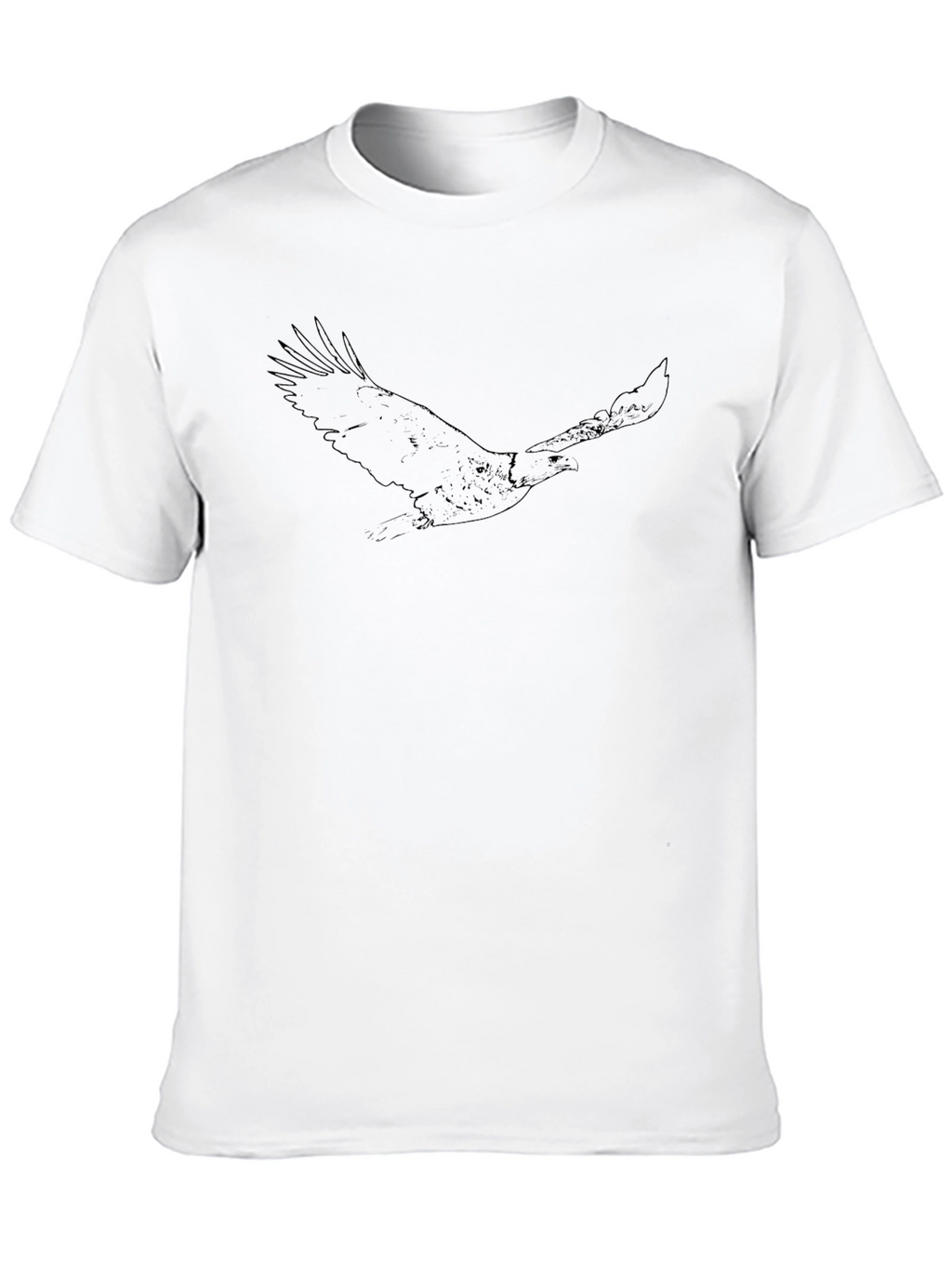 Black Eagle Graphic Tee - Mens Classic Fit