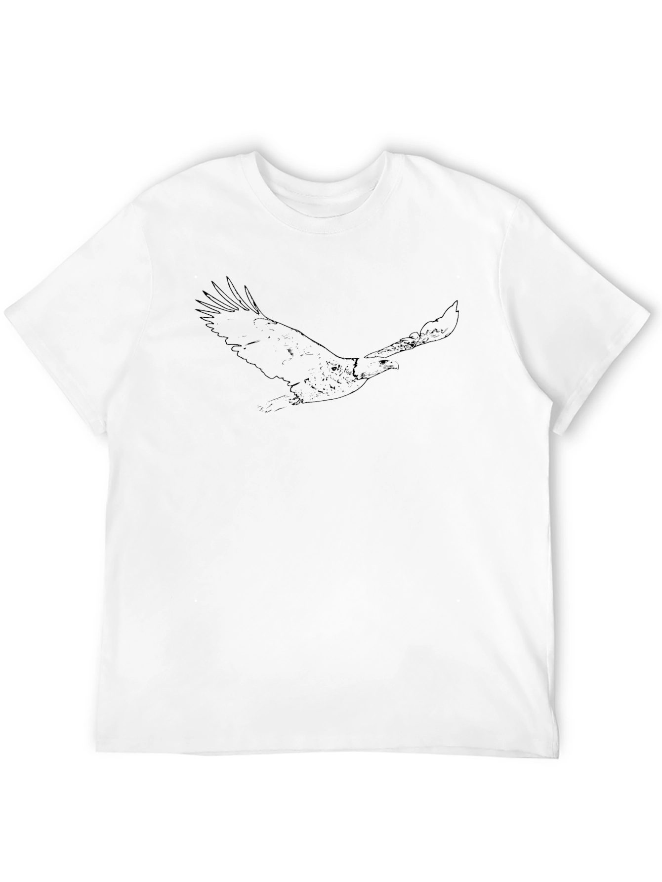 Black Eagle Graphic Tee - Mens Classic Fit