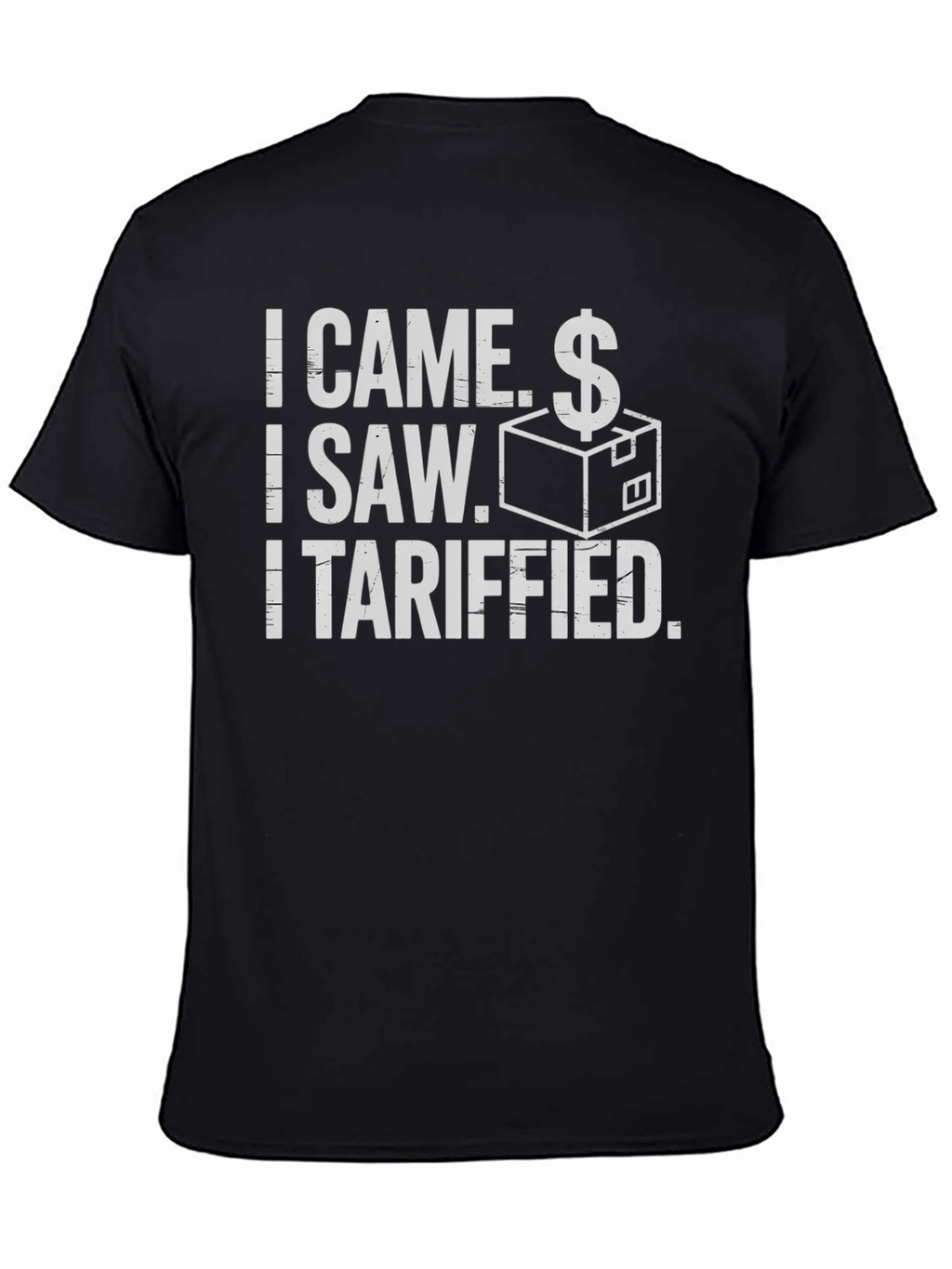 I Came I Saw I Tariffied Funny T-Shirt