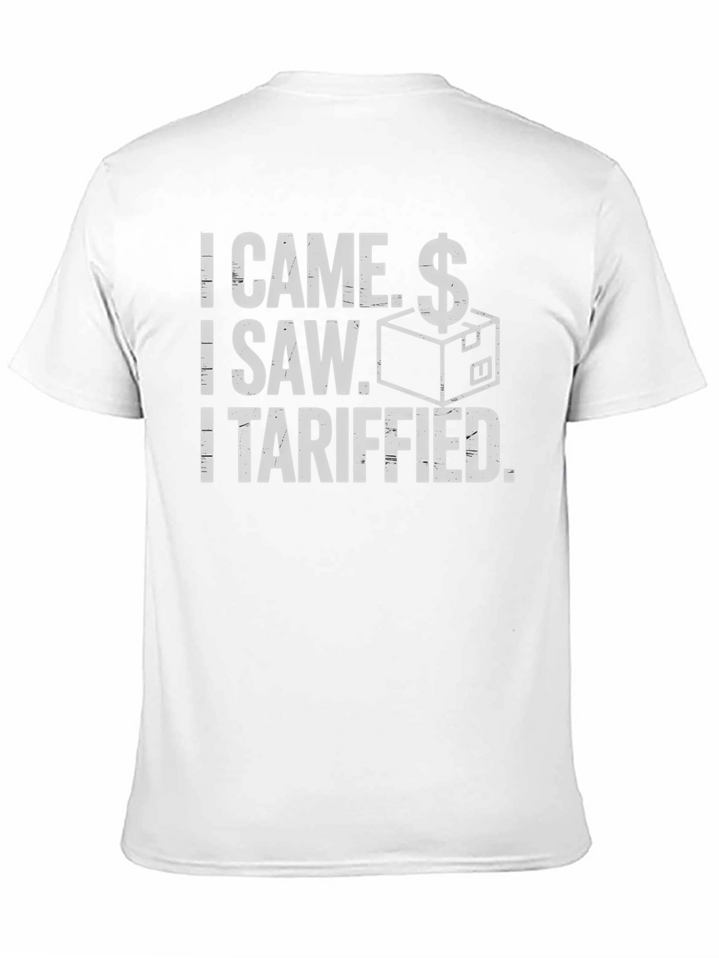 I Came I Saw I Tariffied Funny T-Shirt