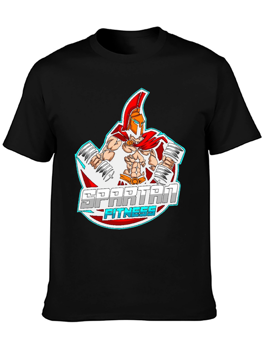 Spartan Fitness Graphic T-Shirt - Workout Motivation