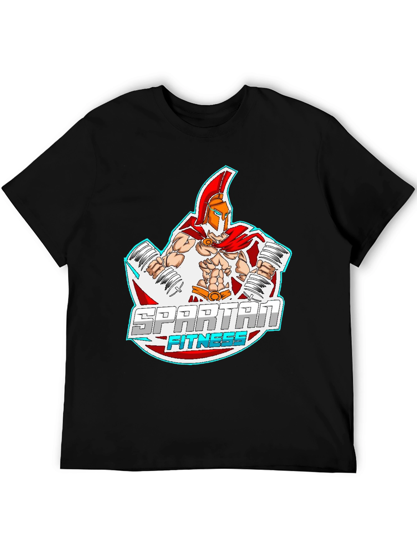 Spartan Fitness Graphic T-Shirt - Workout Motivation