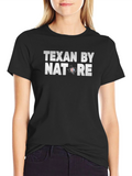Texan By Nature Graphic Tee