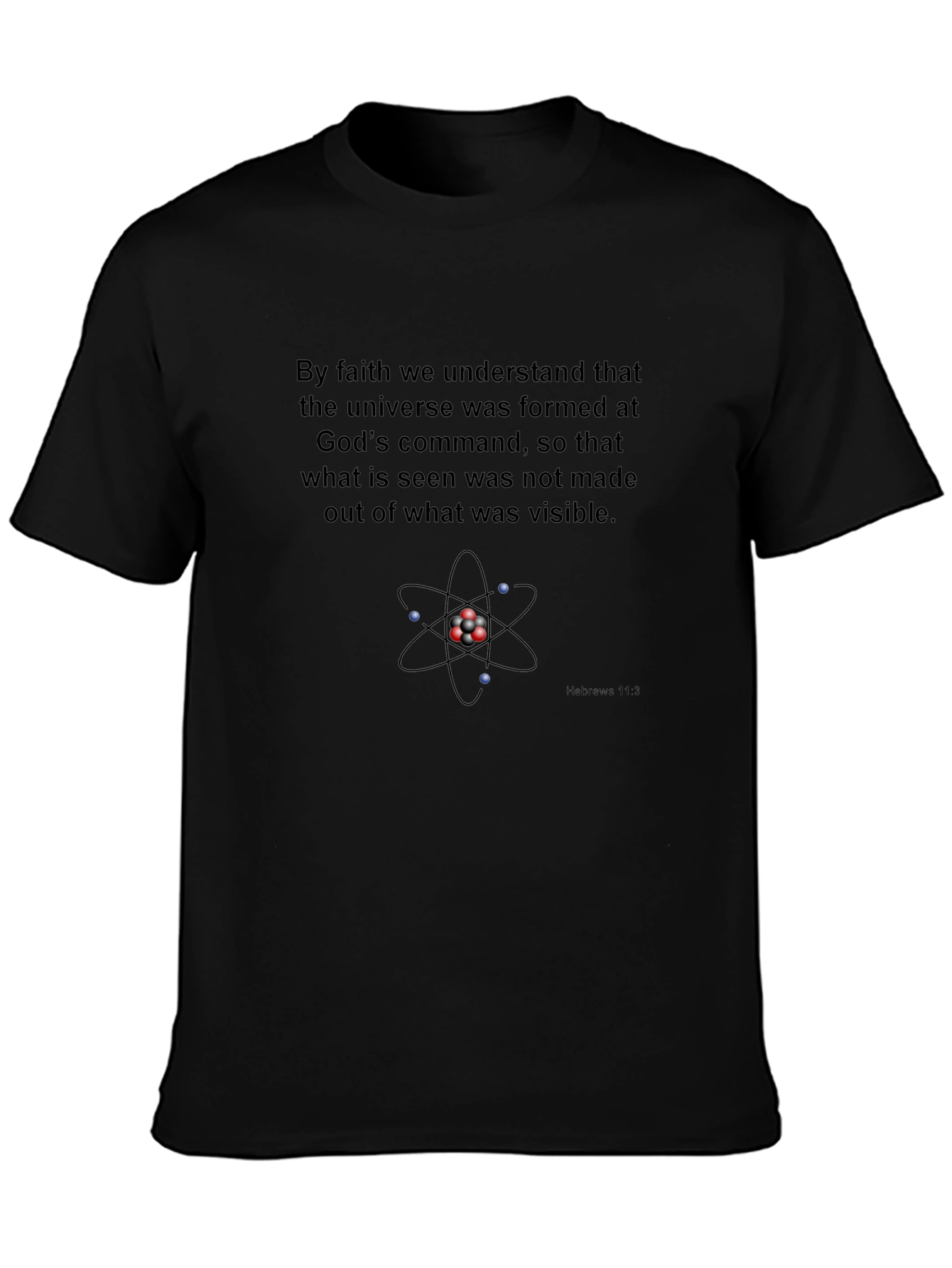 Faith-Based Universe Atom T-Shirt