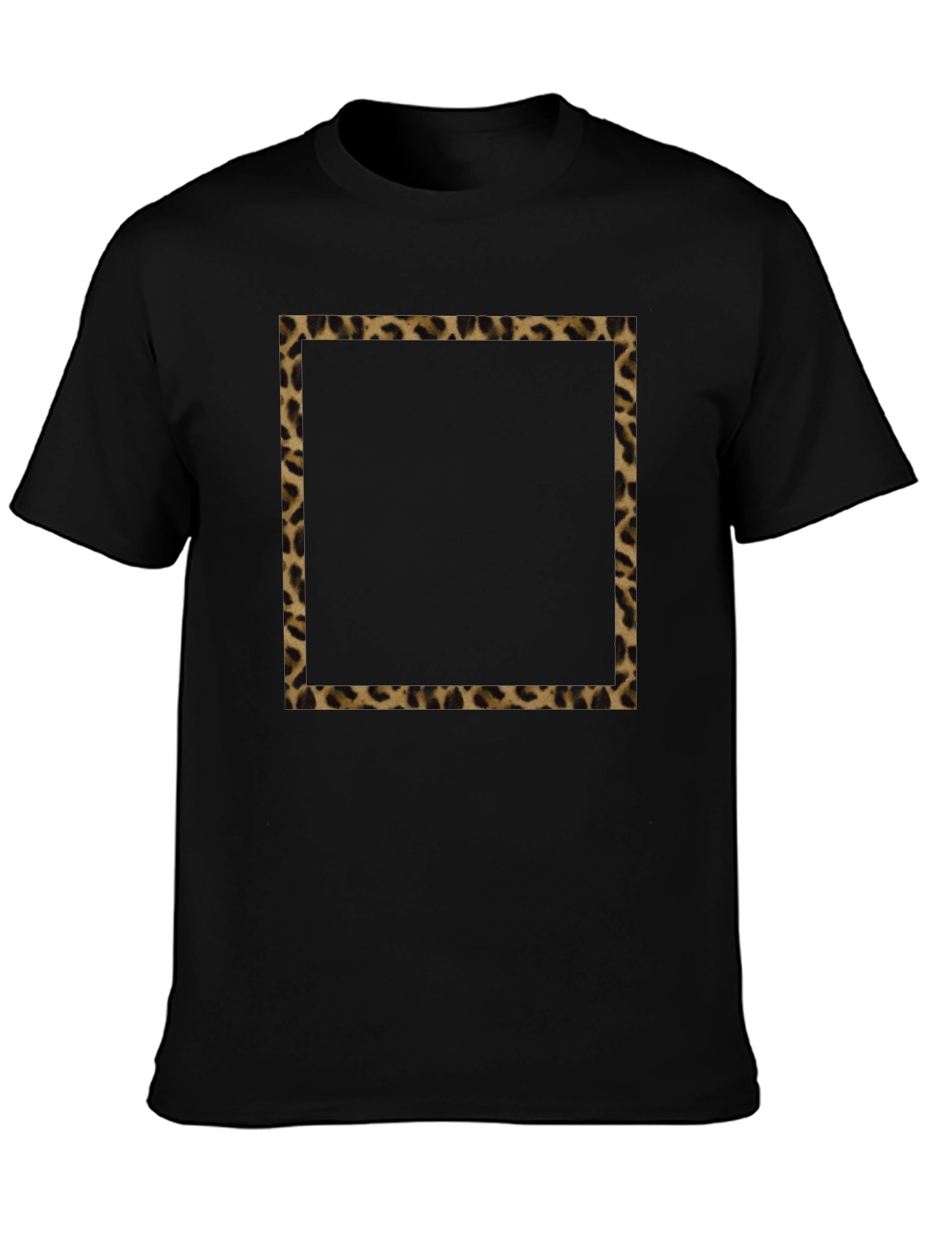Leopard Border T-Shirt