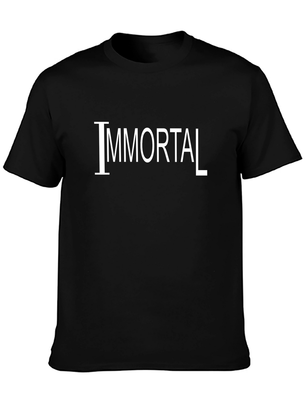 Immortal Graphic Tee - Classic Black T-Shirt