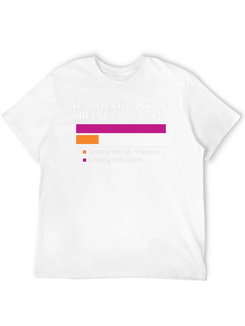 Vegan Humor T-Shirt: Dealing with Idiots Edition