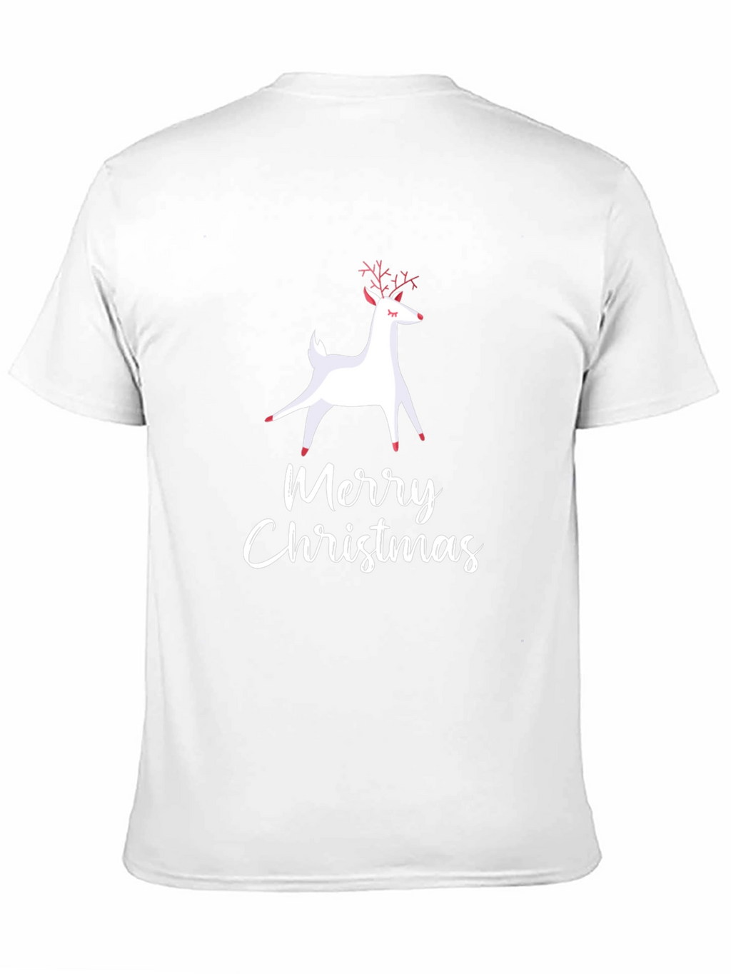 Merry Christmas Deer Graphic T-Shirt