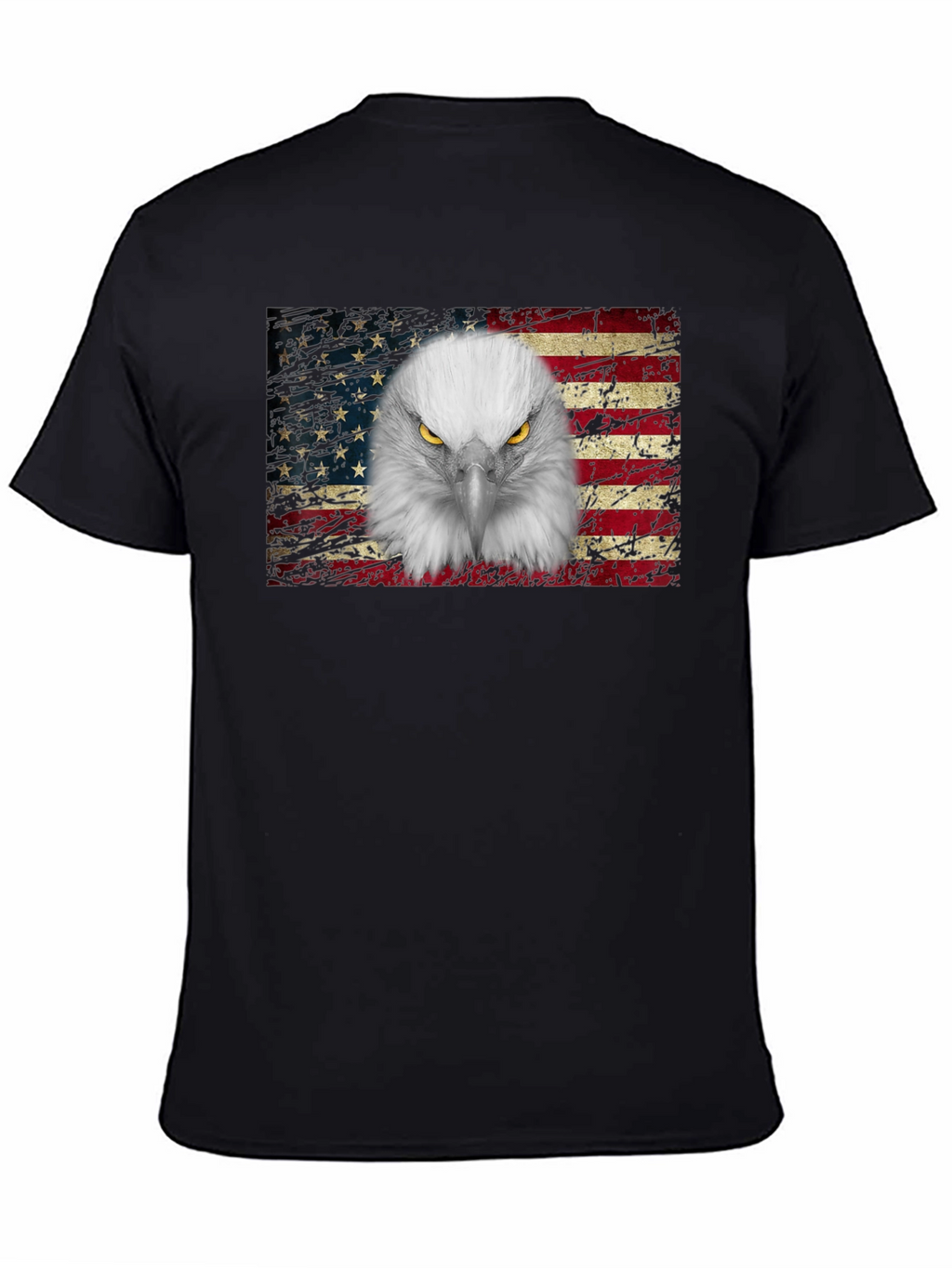Eagle Flag Graphic T-Shirt
