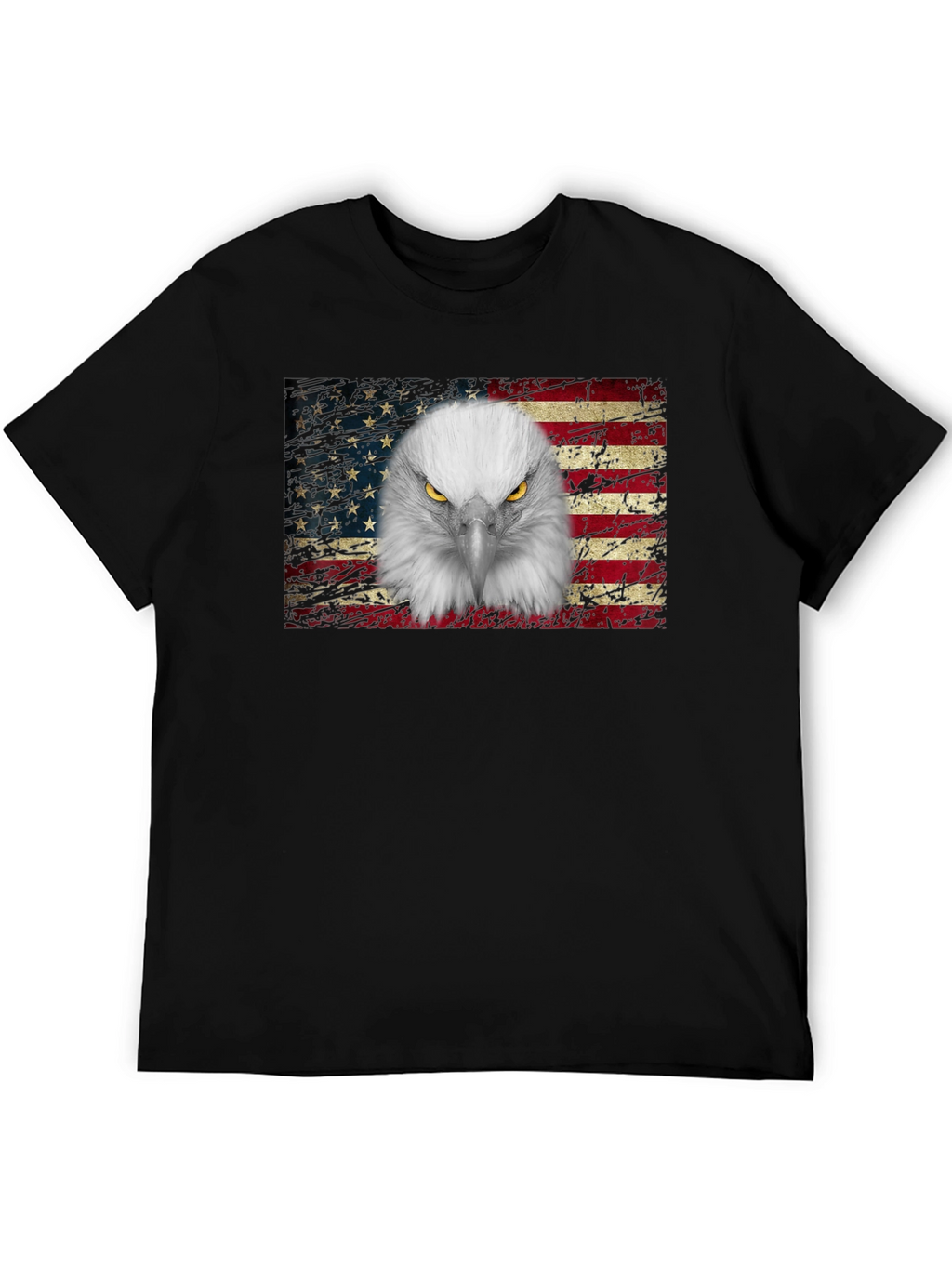 Eagle Flag Graphic T-Shirt