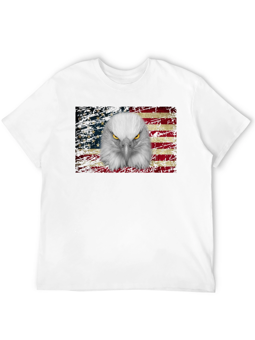 Eagle Flag Graphic T-Shirt
