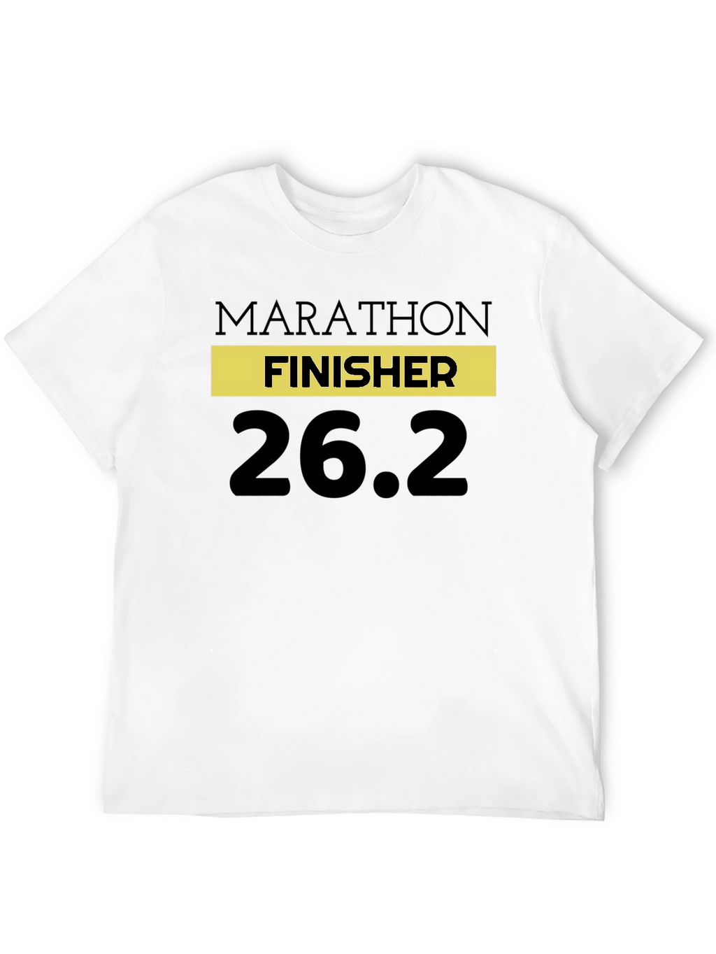 Marathon Finisher 26.2 Black T-Shirt