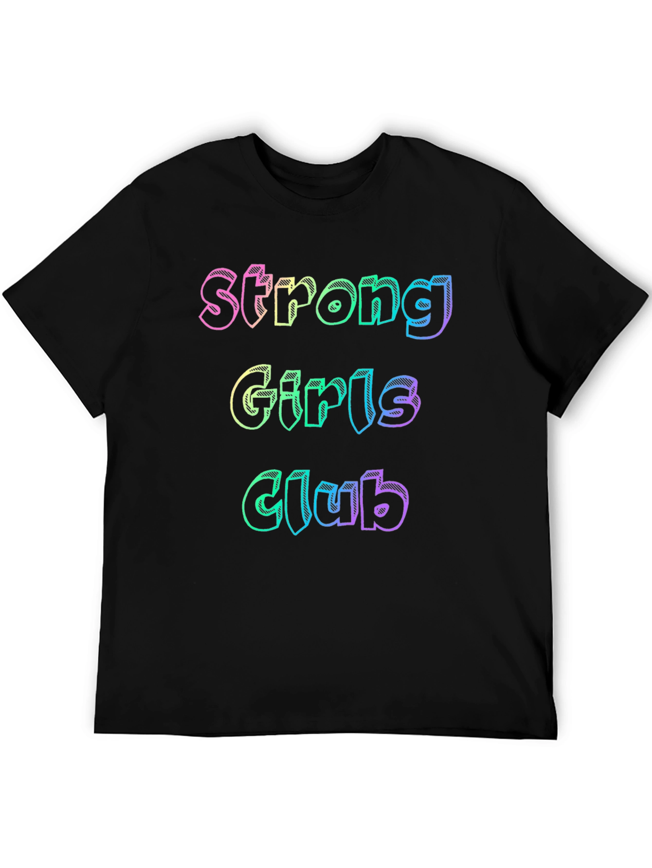 Strong Girls Club Black T-Shirt