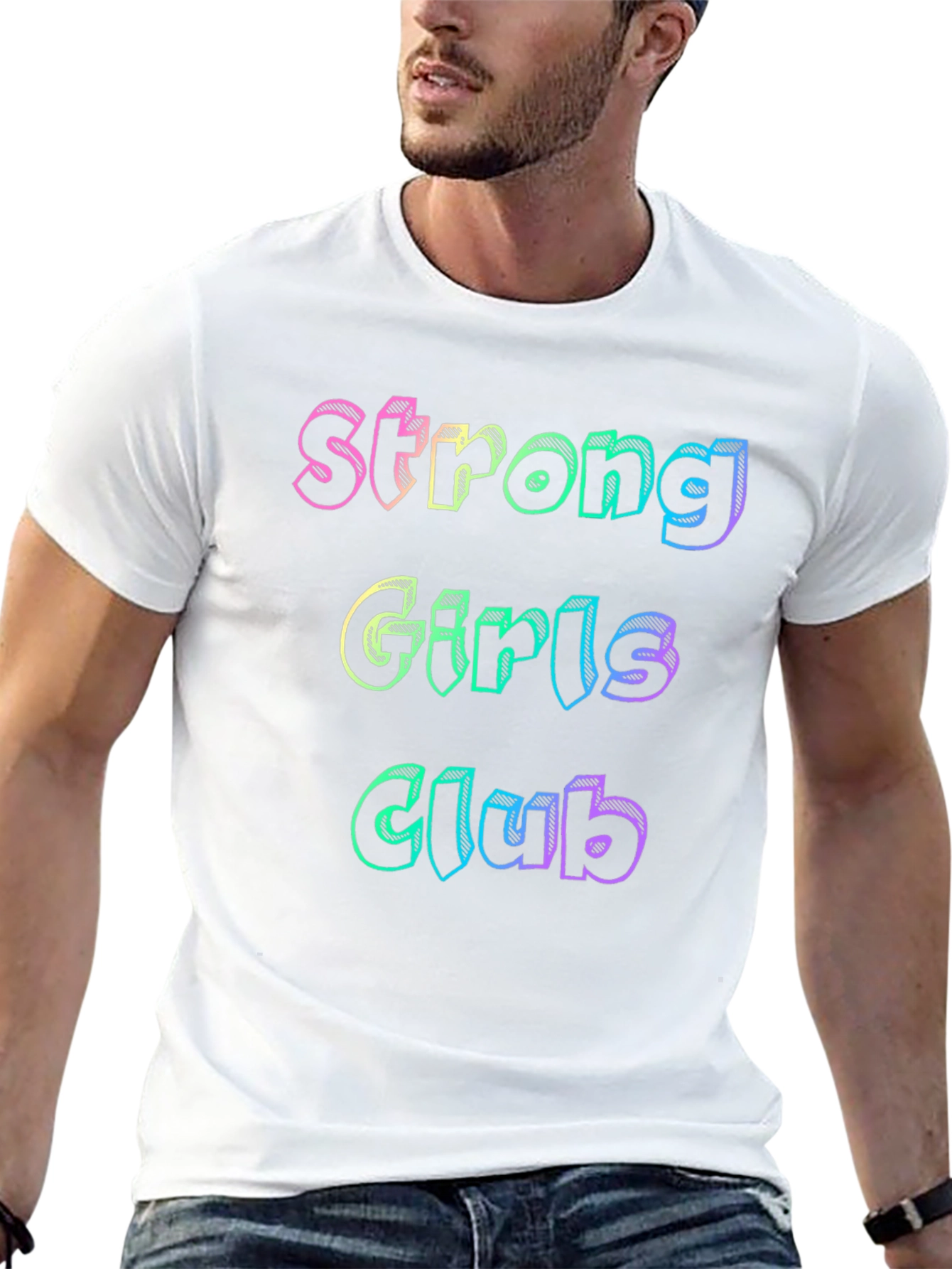 Strong Girls Club Black T-Shirt
