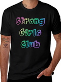 Strong Girls Club Black T-Shirt
