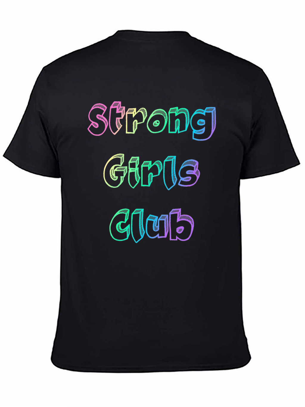 Strong Girls Club Black T-Shirt