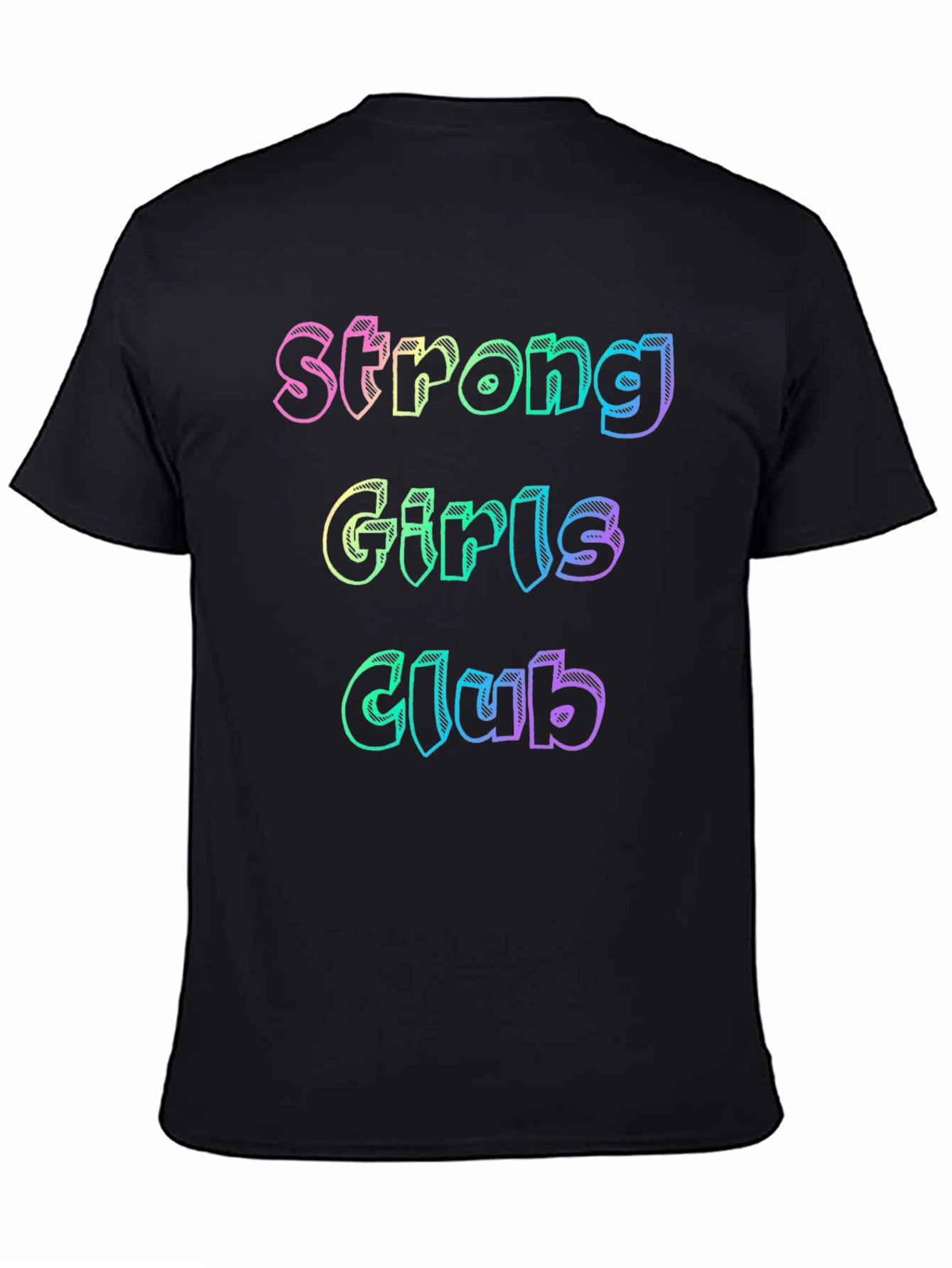 Strong Girls Club Black T-Shirt