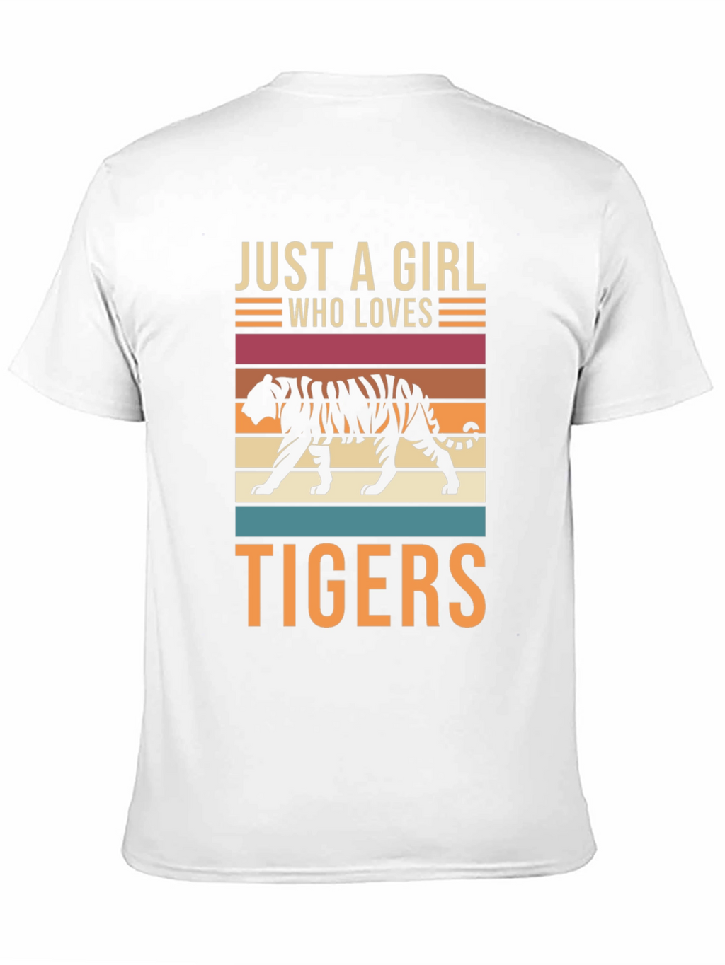 Just a Girl Who Loves Tigers T-Shirt