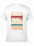 Just a Girl Who Loves Tigers T-Shirt