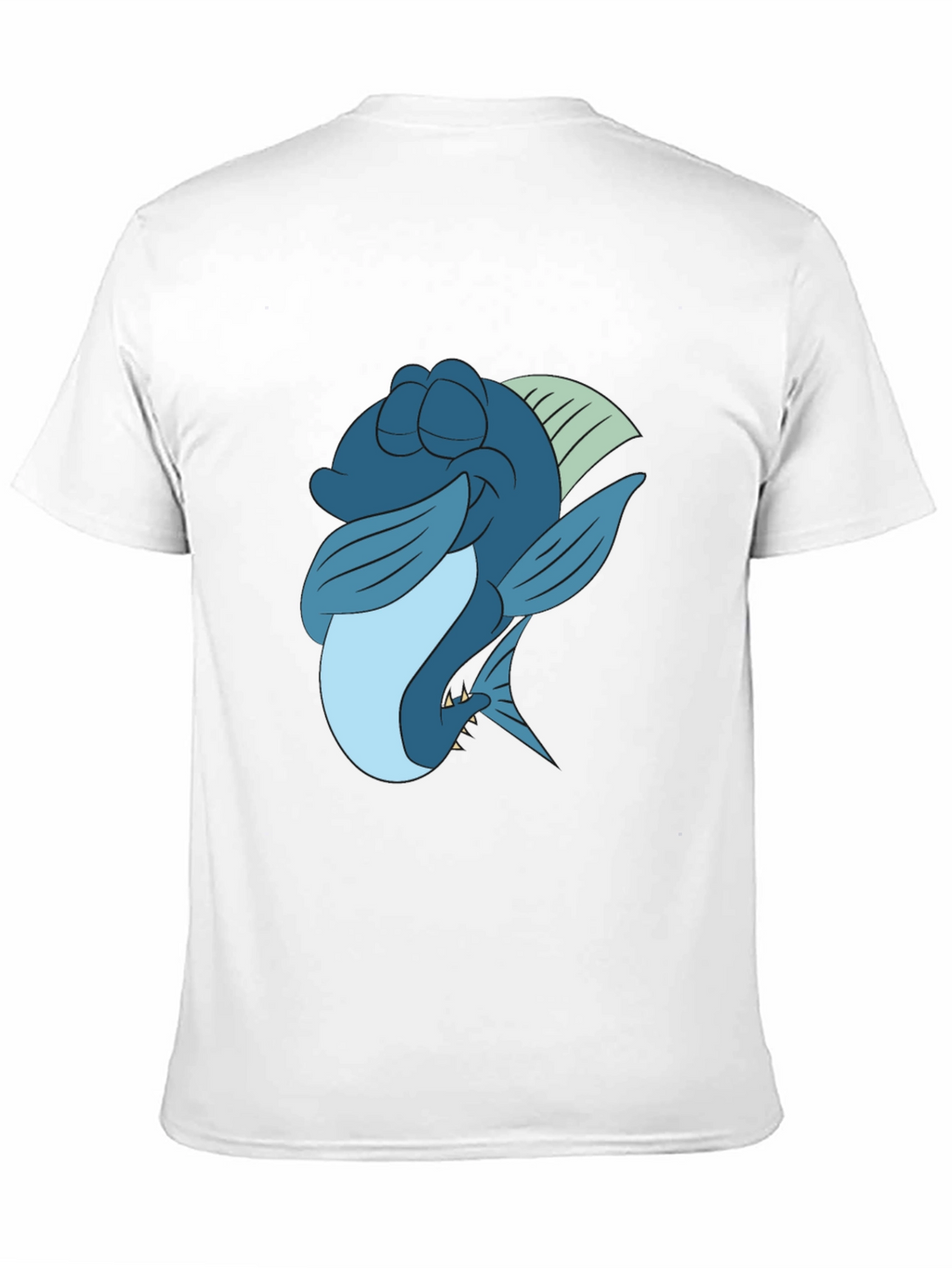 Cartoon Fish Graphic Tee