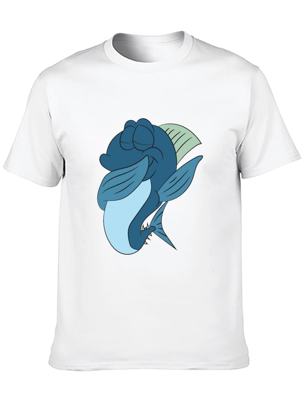 Cartoon Fish Graphic Tee