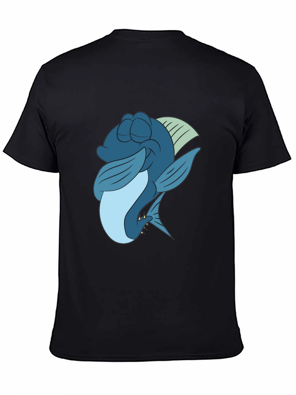 Cartoon Fish Graphic Tee