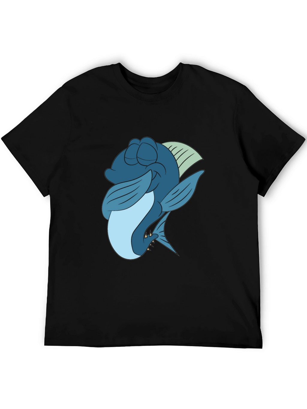 Cartoon Fish Graphic Tee