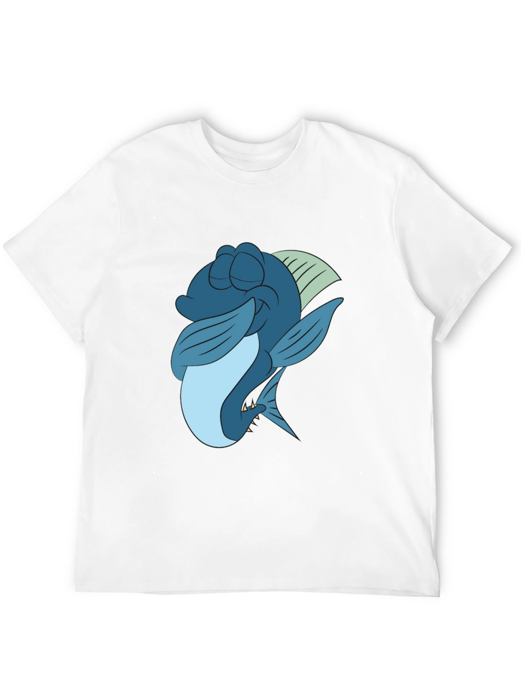 Cartoon Fish Graphic Tee