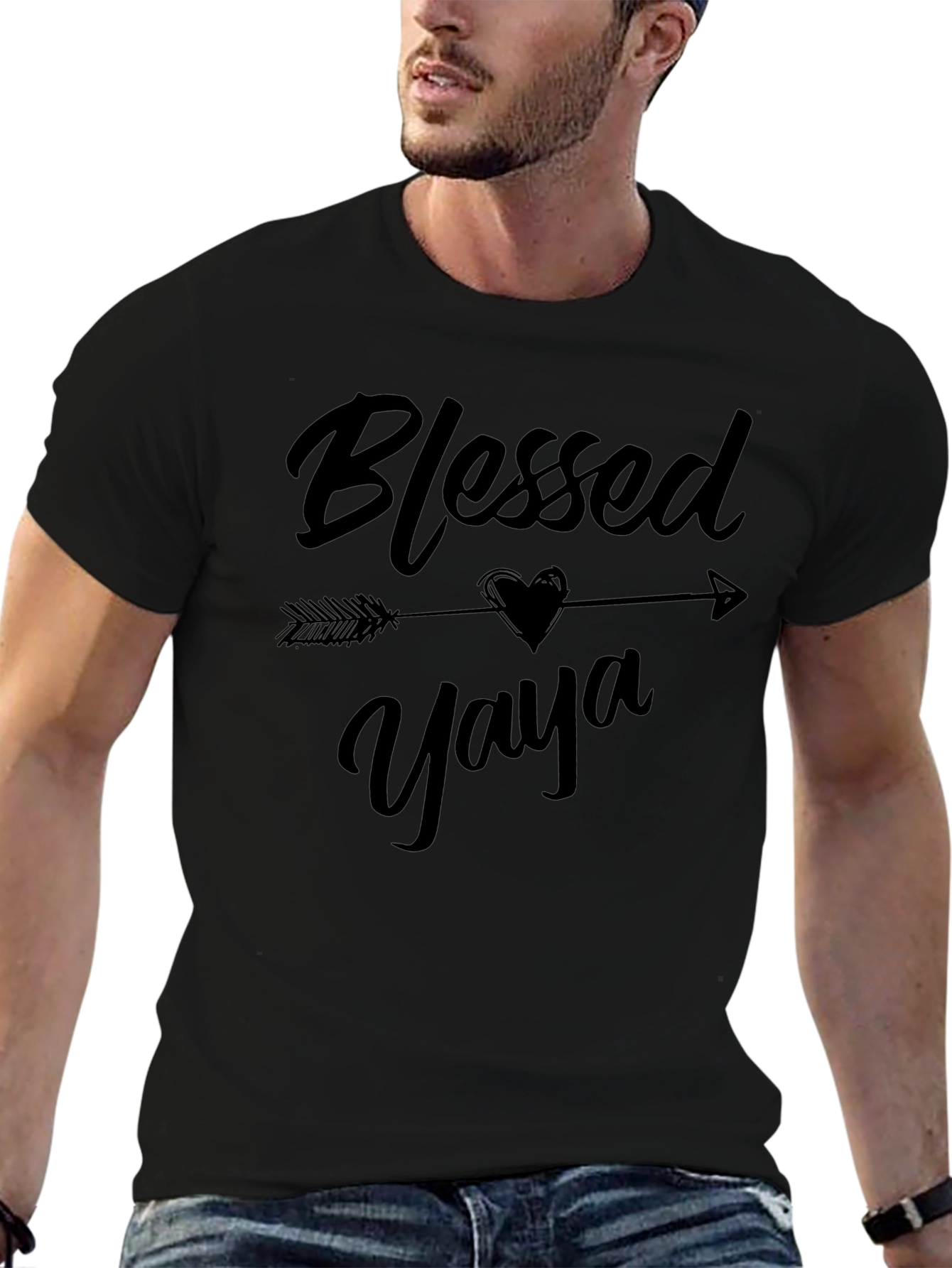 Blessed Yaya Graphic Tee - Stylish & Comfortable