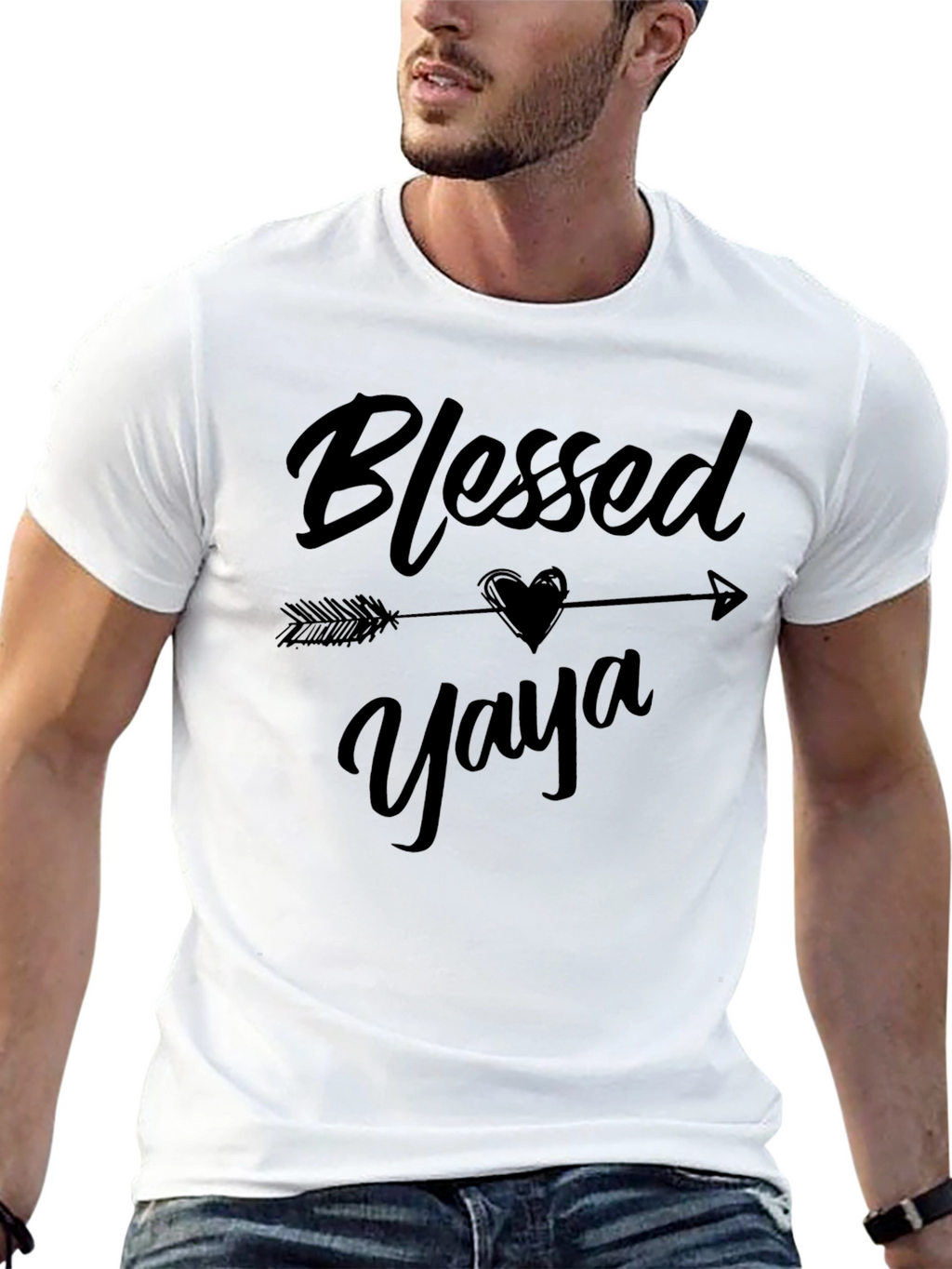 Blessed Yaya Graphic Tee - Stylish & Comfortable