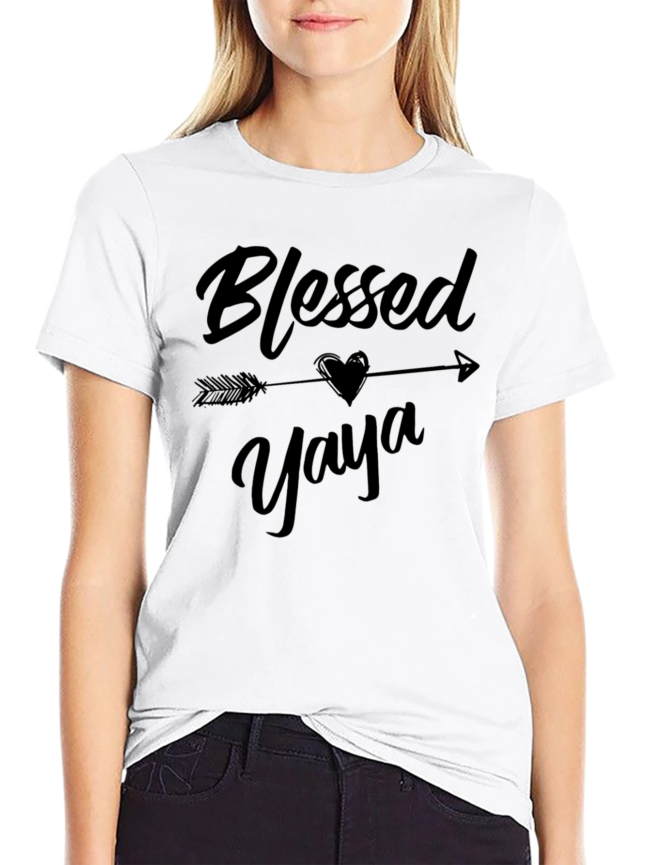 Blessed Yaya Graphic Tee - Stylish & Comfortable