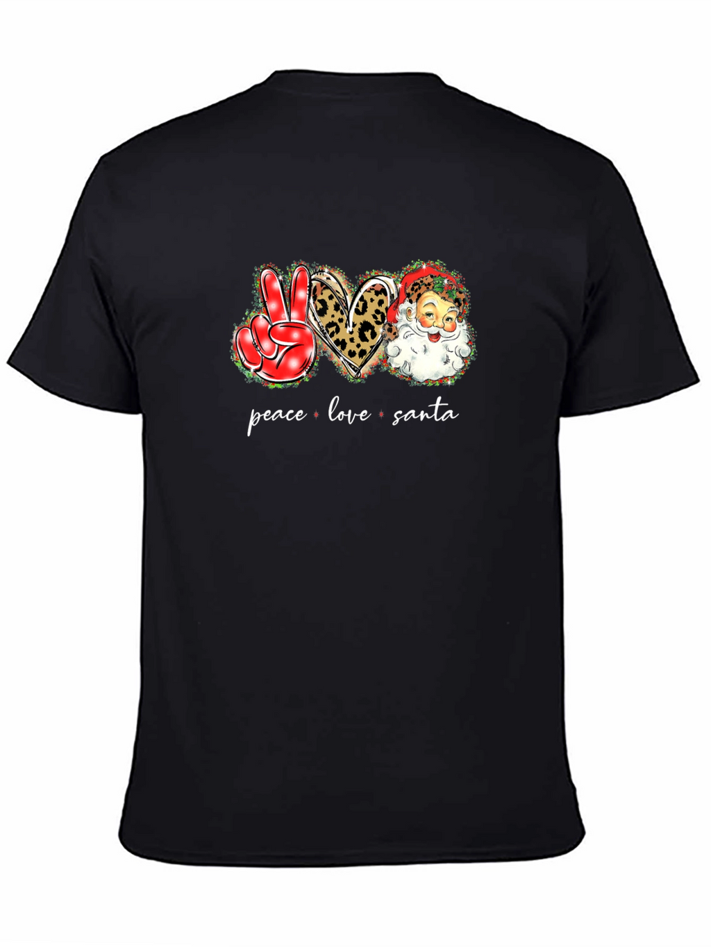 Peace Love Santa T-Shirt