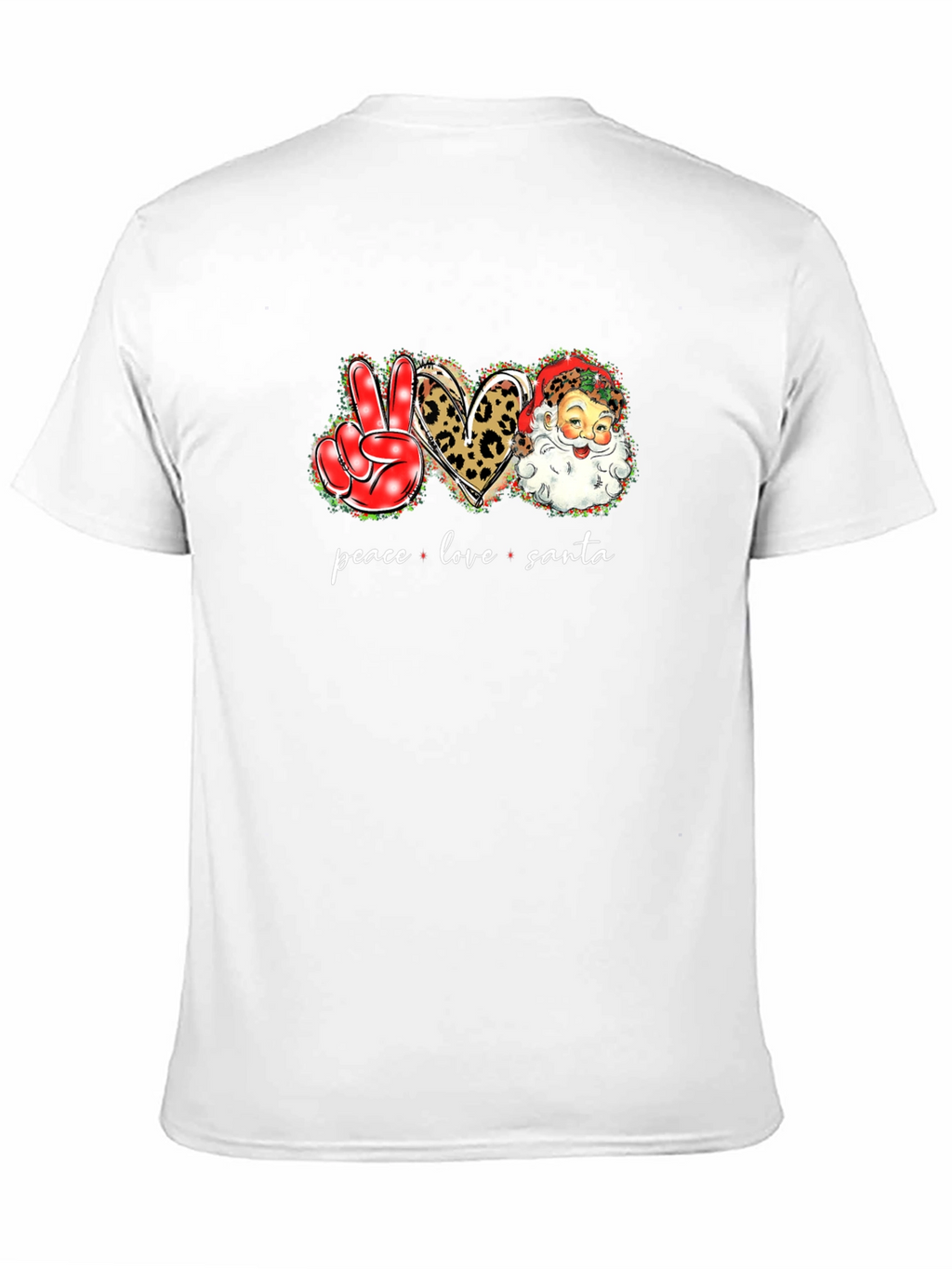 Peace Love Santa T-Shirt