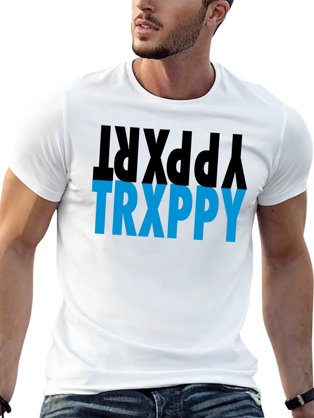 TRXPPY Tee - Bold Graphic Print T-Shirt