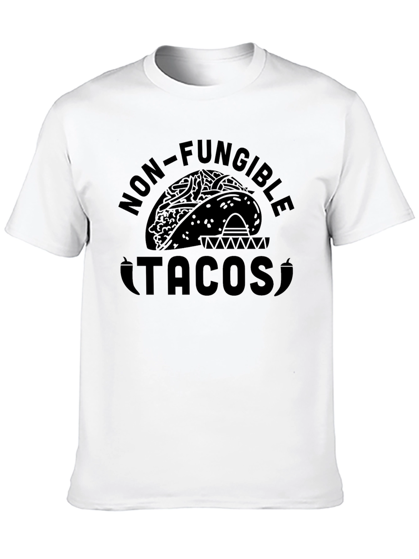 Non-Fungible Tacos Graphic Tee - Black