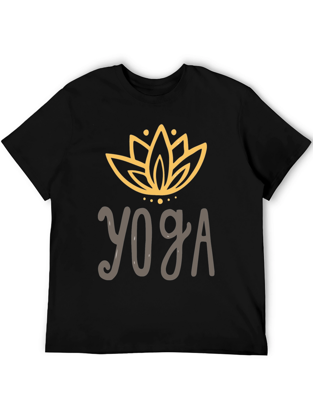 Yoga Lotus Flower Graphic Tee