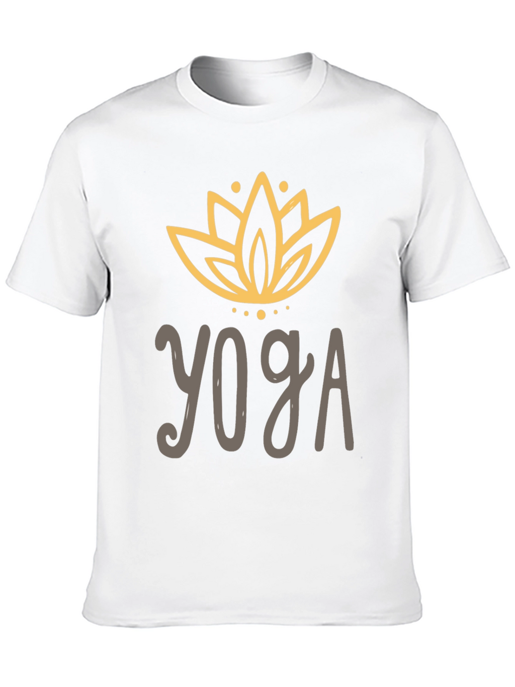 Yoga Lotus Flower Graphic Tee