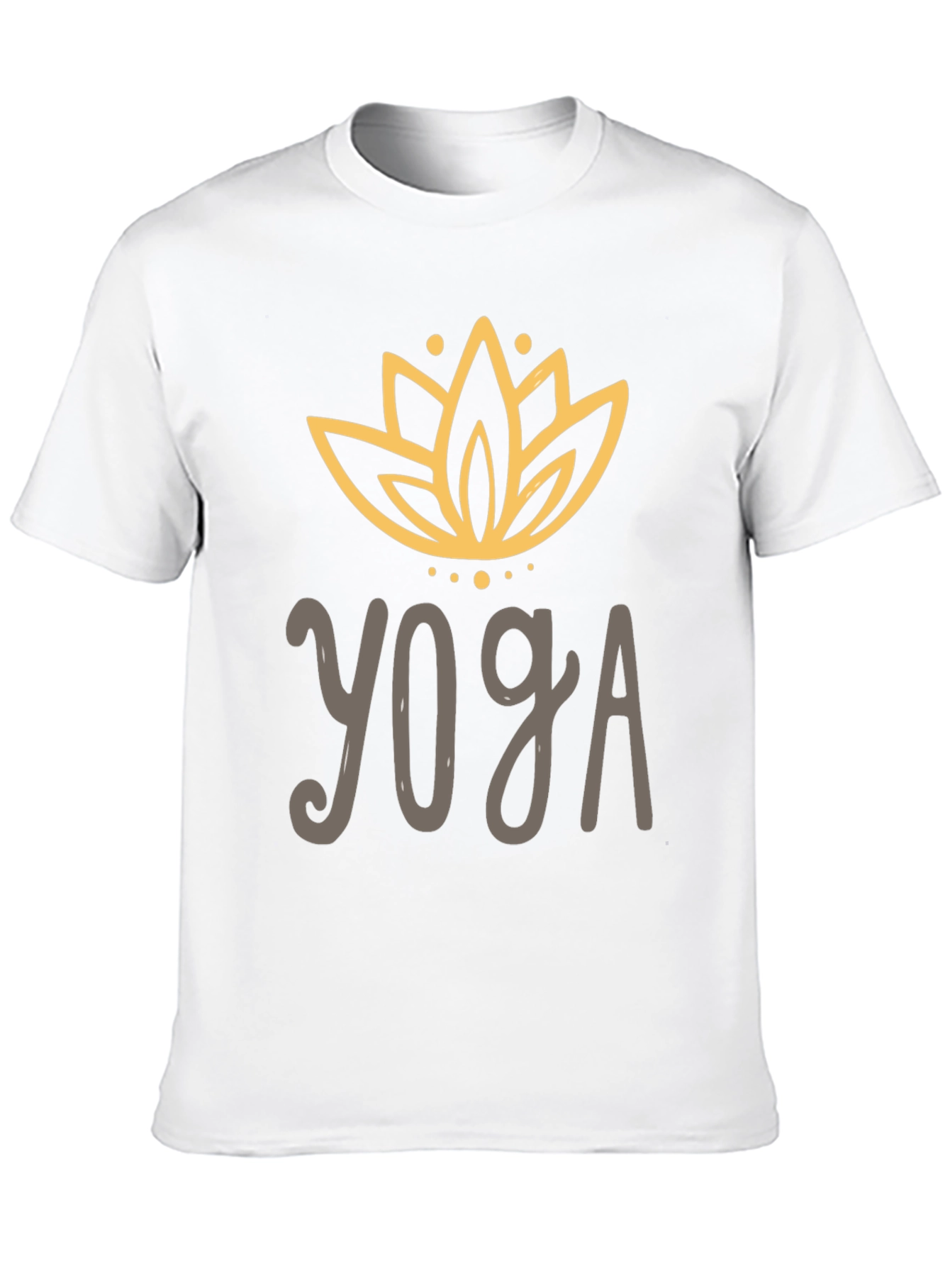 Yoga Lotus Flower Graphic Tee