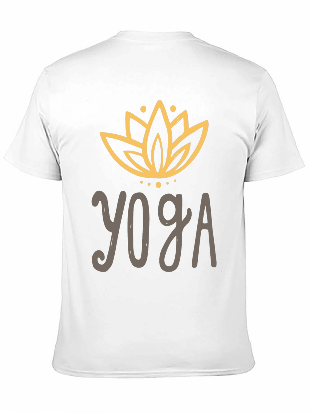 Yoga Lotus Flower Graphic Tee