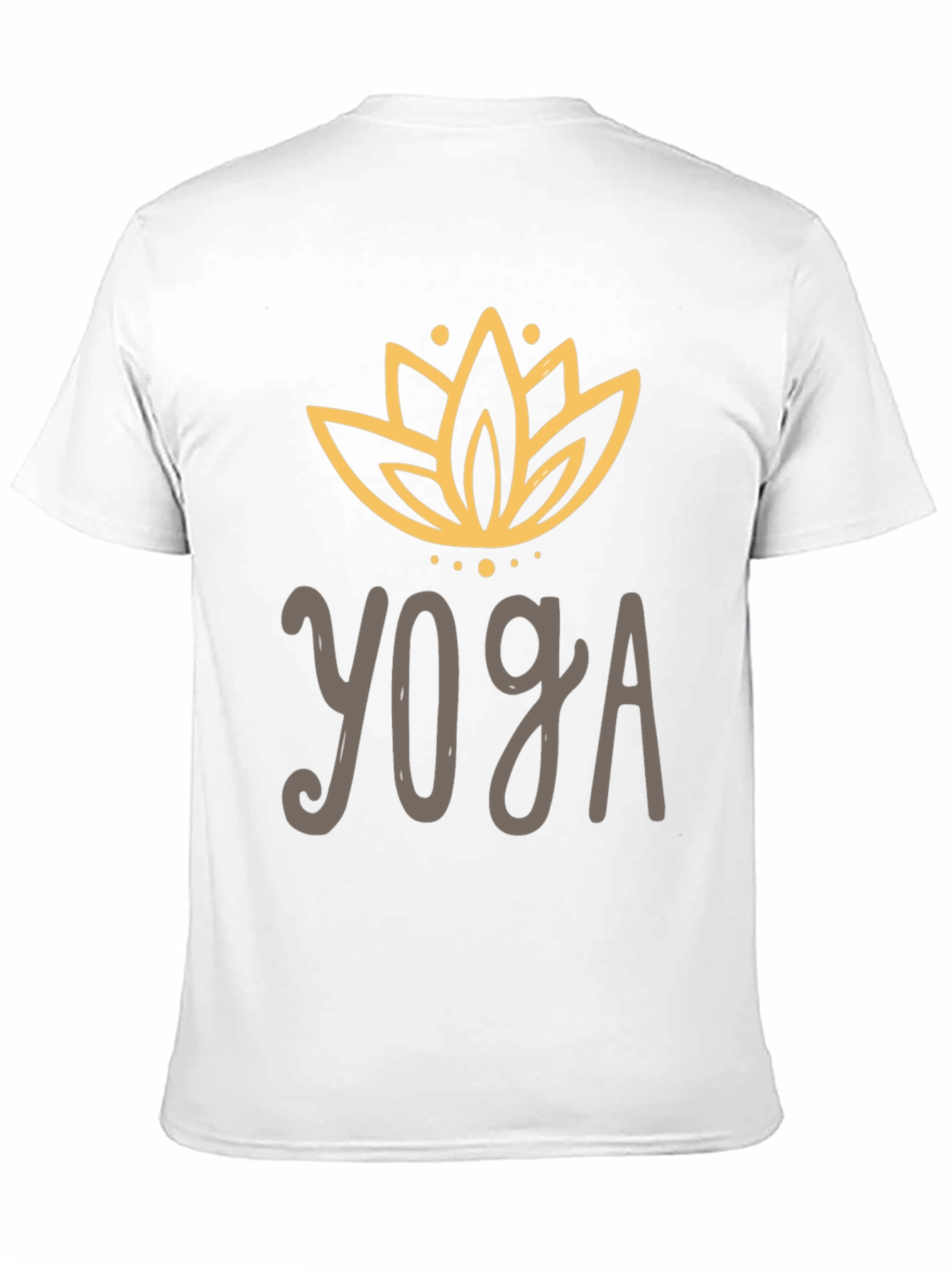 Yoga Lotus Flower Graphic Tee