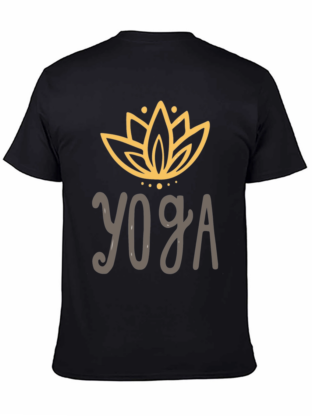 Yoga Lotus Flower Graphic Tee