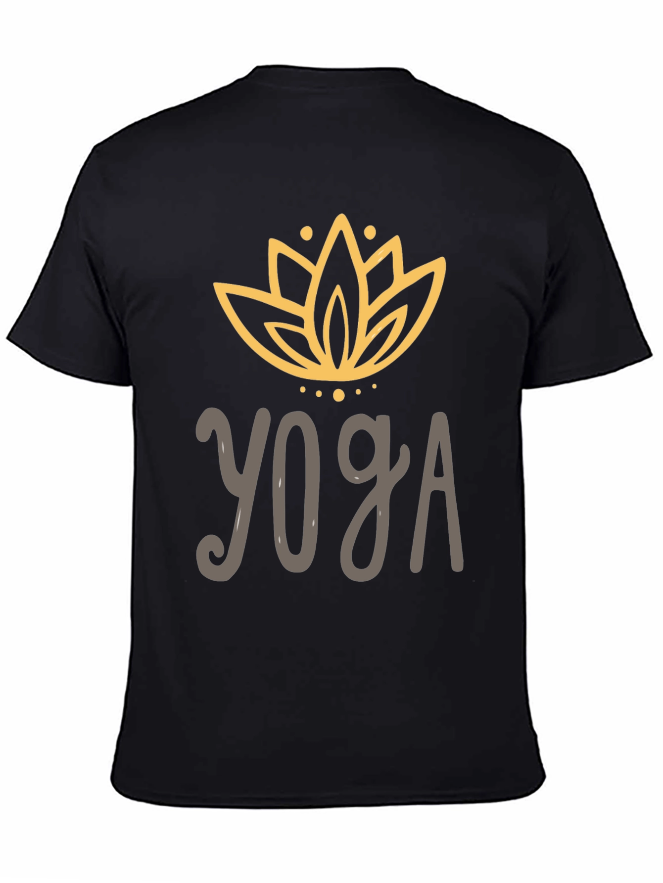 Yoga Lotus Flower Graphic Tee