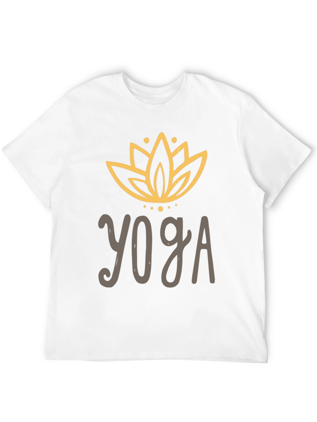 Yoga Lotus Flower Graphic Tee