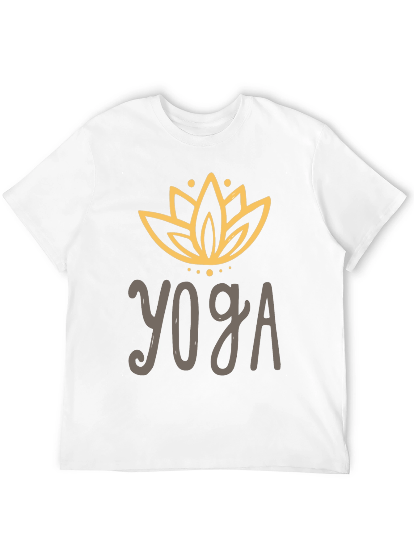 Yoga Lotus Flower Graphic Tee