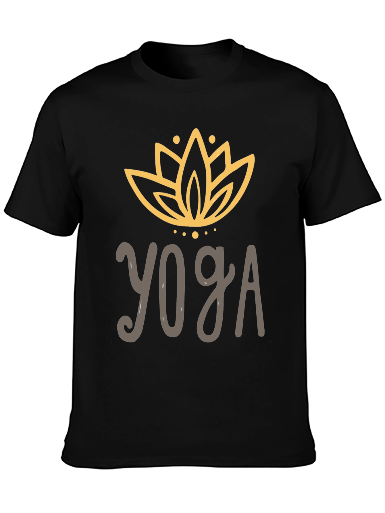 Yoga Lotus Flower Graphic Tee