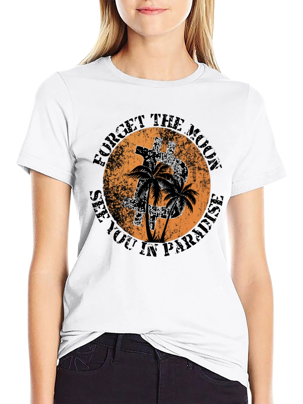 Bitcoin Paradise Graphic Tee