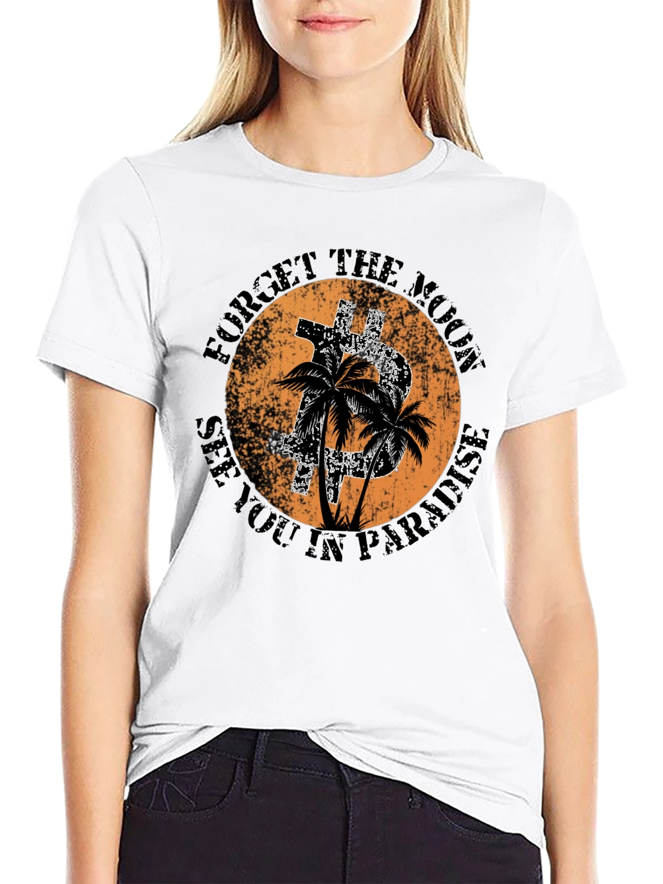 Bitcoin Paradise Graphic Tee